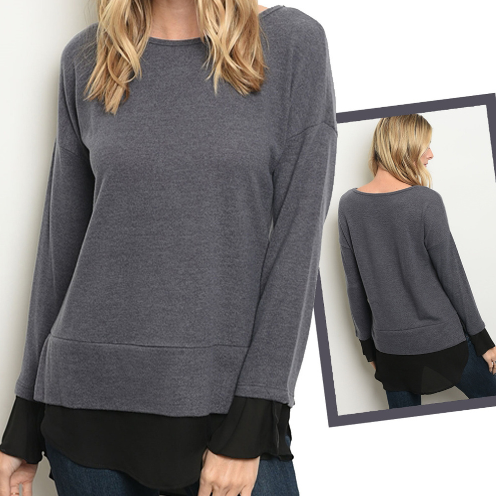 Charcoal Longsleeve